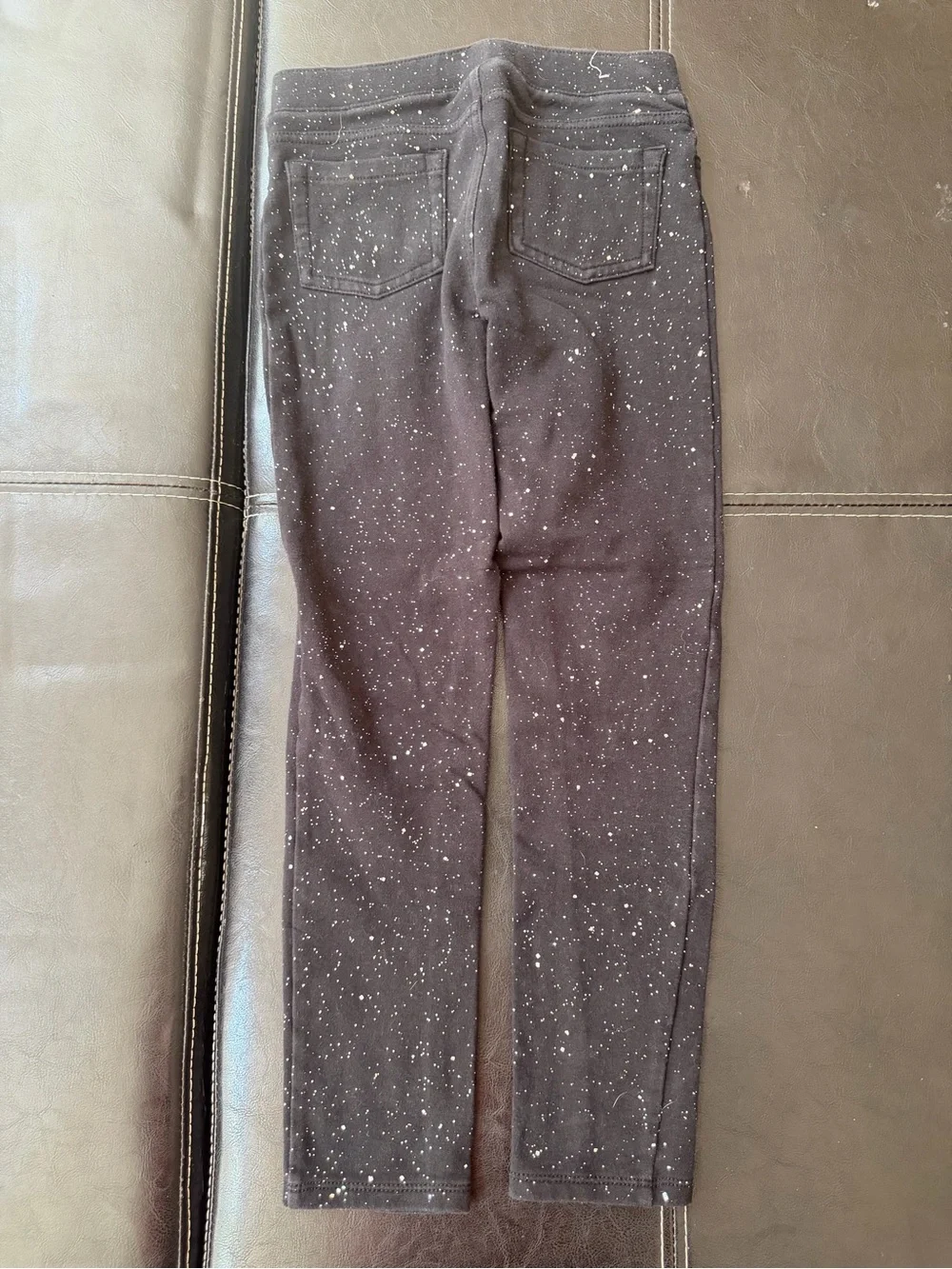 Jumping Beans - Girl’s Black Sparkly Leggings